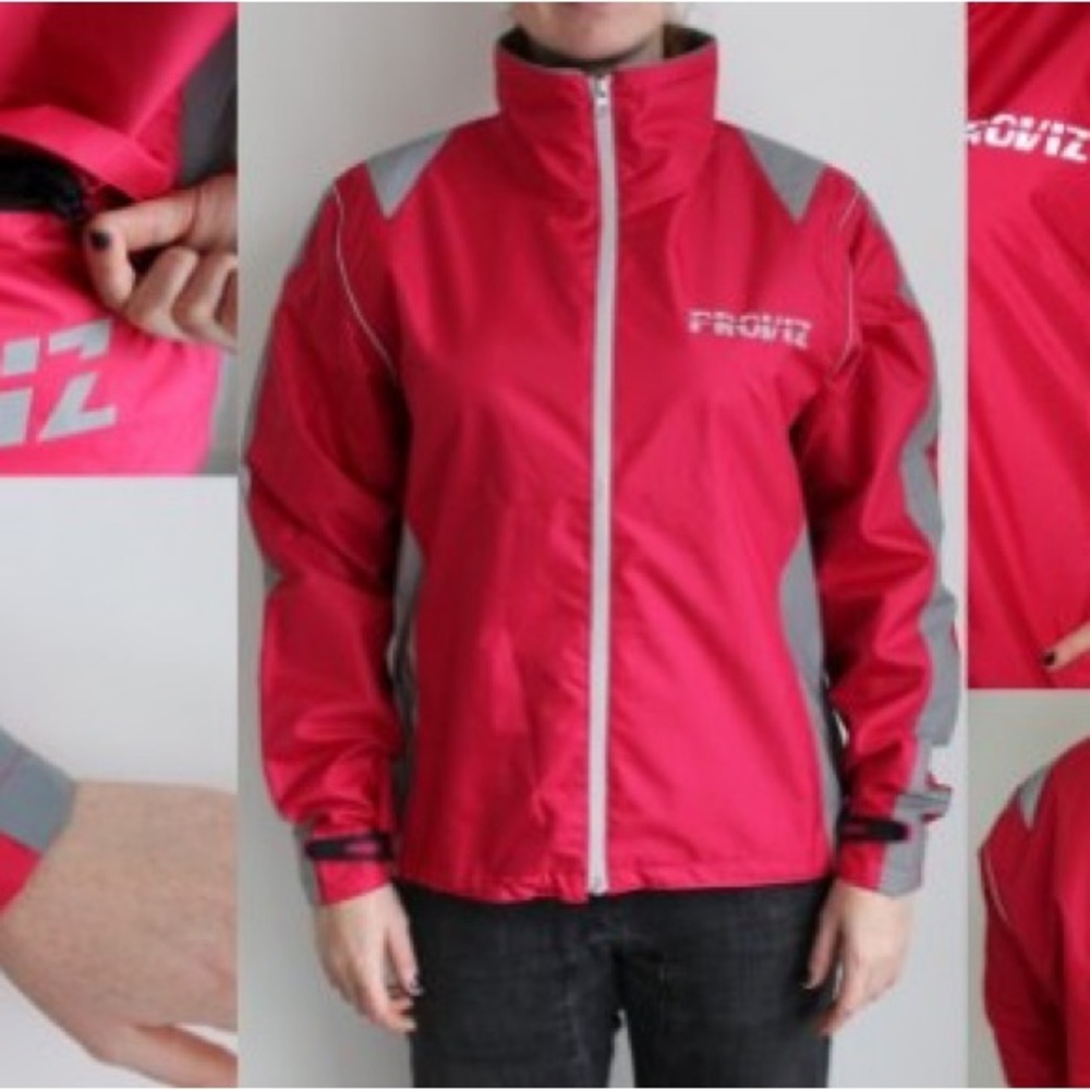 Red and Gray Jacket